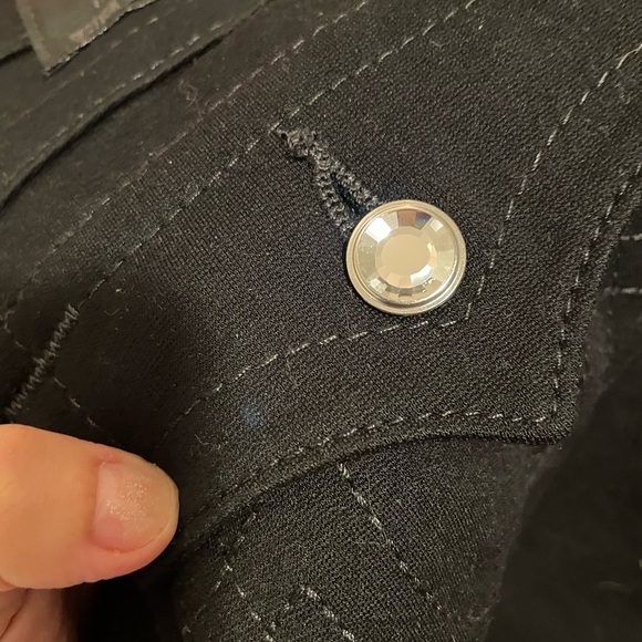 True religion black skinny jegging - Picture 6 of 9